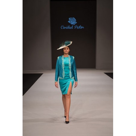 Chaqueta Pedrería Verde Marina