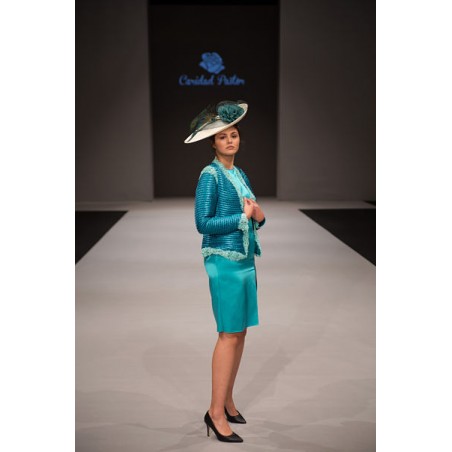 Chaqueta Pedrería Verde Marina