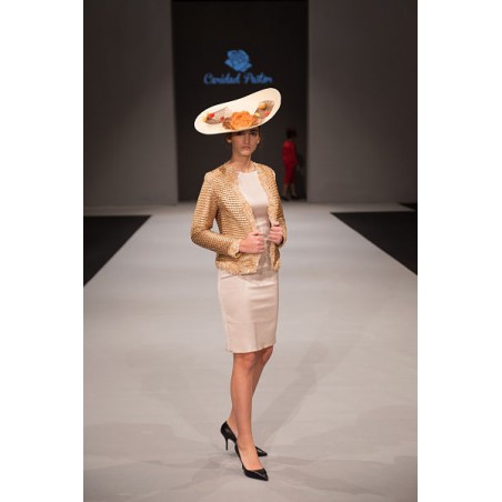 Chaqueta Pedrería Dorada