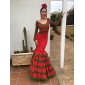 Vestido de Flamenca Amanecer