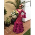Vestido flamenca buganvilla