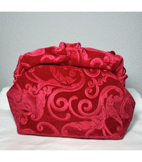 Bolso en terciopelo flocado