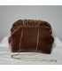 Bolso en terciopelo liso