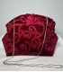 Bolso en terciopelo flocado