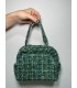 Bolso chanel verde estilo casual