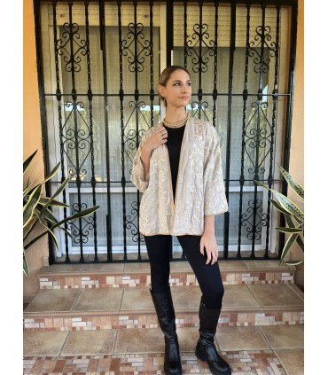 Chaqueta Kimono Bordada