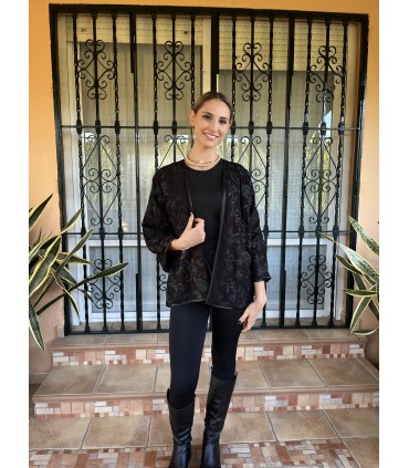 Chaqueta Kimono Bordada