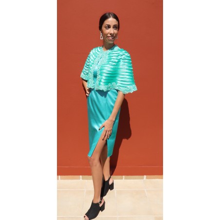 Esclavina verde marina