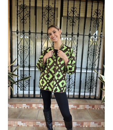 Chaqueta Estampada