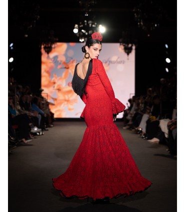 Vestido Rojo de encaje