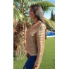 Chaqueta Pedrería Dorada