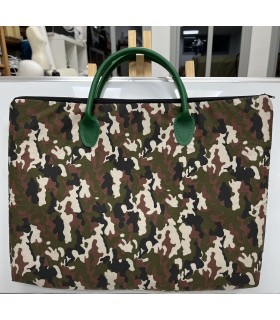 Porta ordenador camuflaje