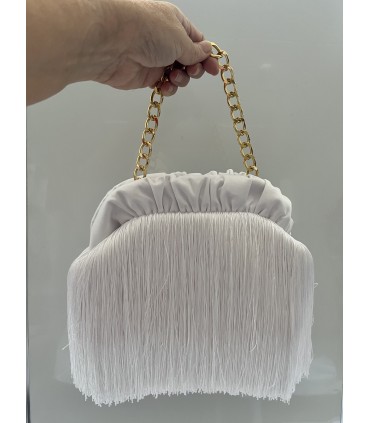 Bolso con flecos