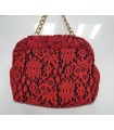 Bolso con encaje