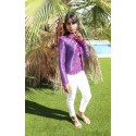 Chaqueta Pedrería Morada